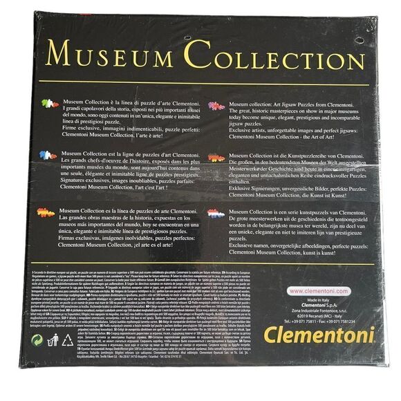 Michelangelo The Sistine Chapel Ceiling - 1000pc Puzzle -Clementoni - NWOT - Picture 2 of 3